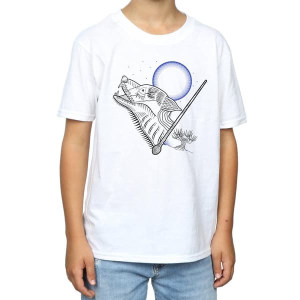 Harry Potter T-shirt med linjer av varulvar för pojkar