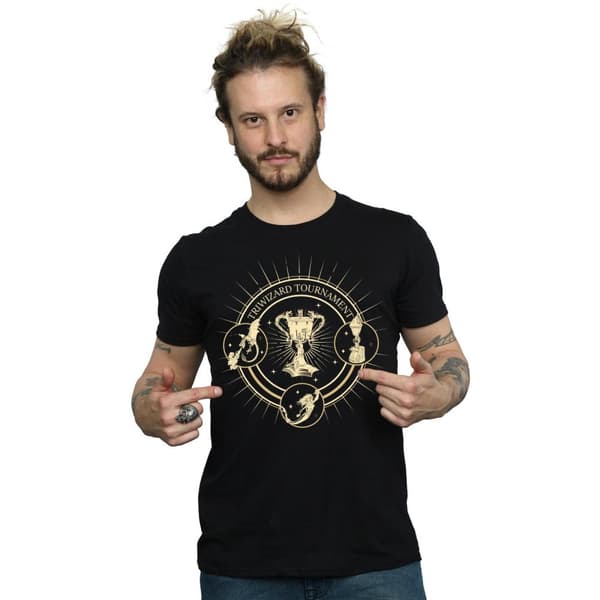 Harry Potter T-shirt med Triwizard-sigillet för herrar
