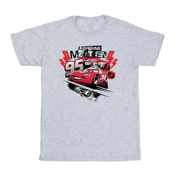 Disney Boys Cars Lightning McQueen Collage T-Shirt