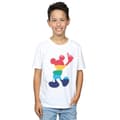 Miniatyrbillede 2 af 3: Disney Boys Mickey Mouse Rainbow Pose T-Shirt