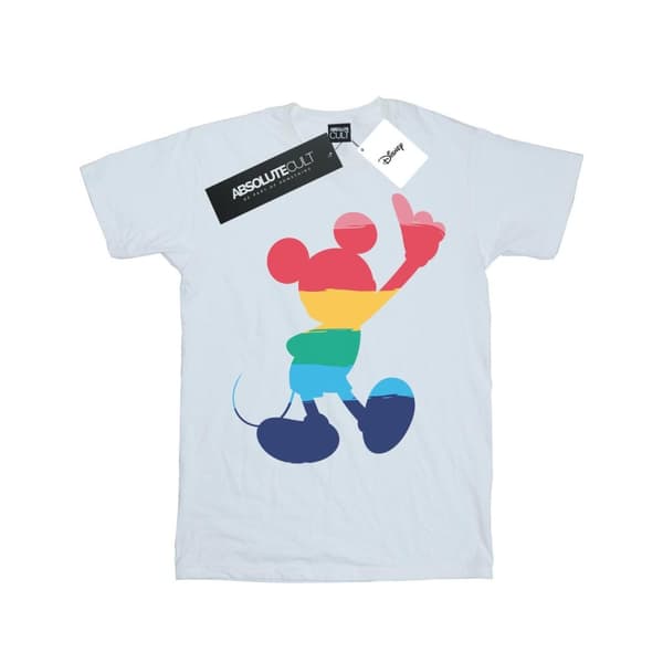 Disney Boys Mickey Mouse Rainbow Pose T-Shirt