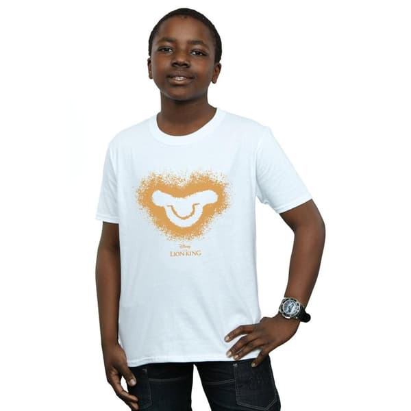 Disney Boys The Lion King Movie Simba Baby Face T-Shirt