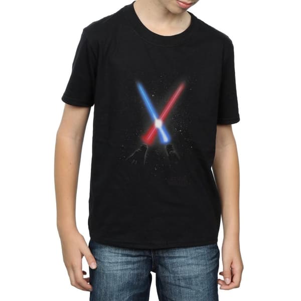 Star Wars T-shirt med korsade ljussablar för pojkar