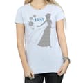 Miniatyrbilde 3 av 5: Disney Womens/Ladies Frozen Elsa Christmas Silhouette Cotton T-Shirt