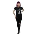 Miniatyrbilde 4 av 5: Disney Womens/Ladies Frozen Elsa Christmas Silhouette Cotton T-Shirt
