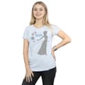 Miniatyrbilde 2 av 5: Disney Womens/Ladies Frozen Elsa Christmas Silhouette Cotton T-Shirt