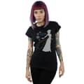 Miniatyrbilde 2 av 5: Disney Womens/Ladies Frozen Elsa Christmas Silhouette Cotton T-Shirt