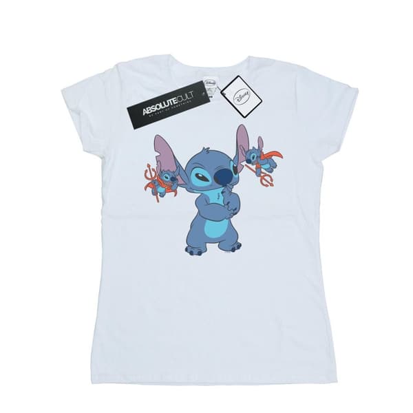 Disney Womens/Ladies Lilo And Stitch Little Devils Cotton T-Shirt
