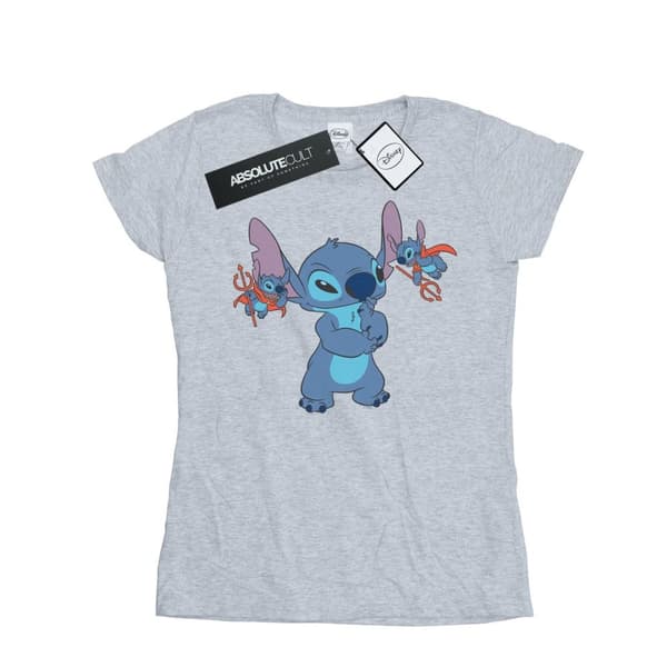Disney Womens/Ladies Lilo And Stitch Little Devils Cotton T-Shirt