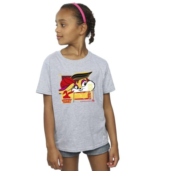 Looney Tunes Girls Lola Rabbit New Year Cotton T-Shirt