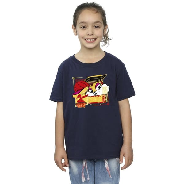 Looney Tunes Girls Lola Rabbit New Year Cotton T-Shirt