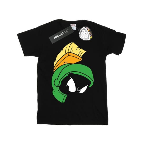 Looney Tunes T-shirt i bomull med Marvin The Martian-ansikte för flickor