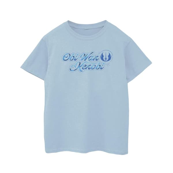 Star Wars Pojkar - Obi-Wan Kenobi T-shirt med skriftband