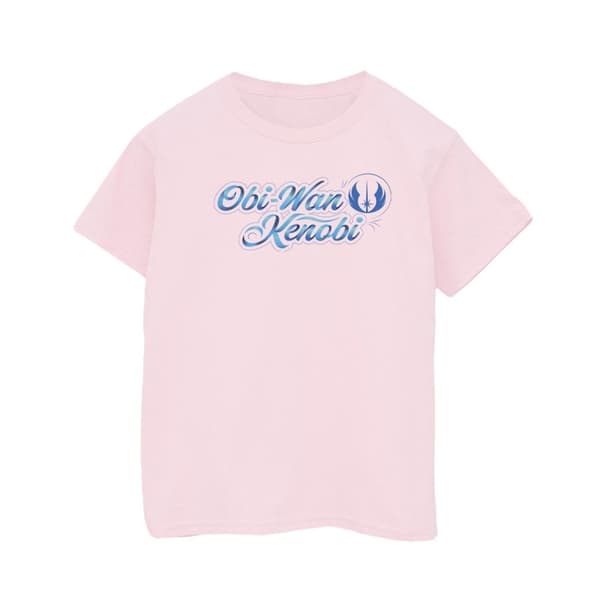 Star Wars Pojkar - Obi-Wan Kenobi T-shirt med skriftband