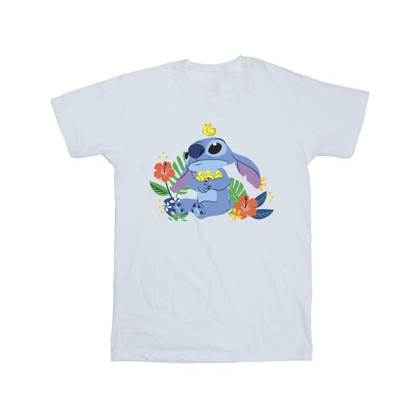 Disney Mens Lilo & Stitch Birds T-Shirt
