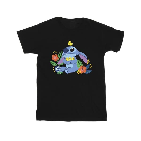 Disney Mens Lilo & Stitch Birds T-Shirt
