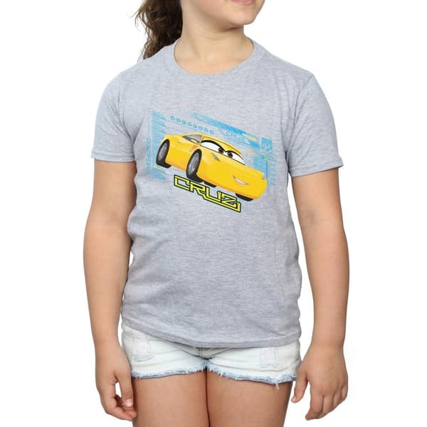 Disney Cars Cruz Ramirez bomulls-T-shirt för flickor