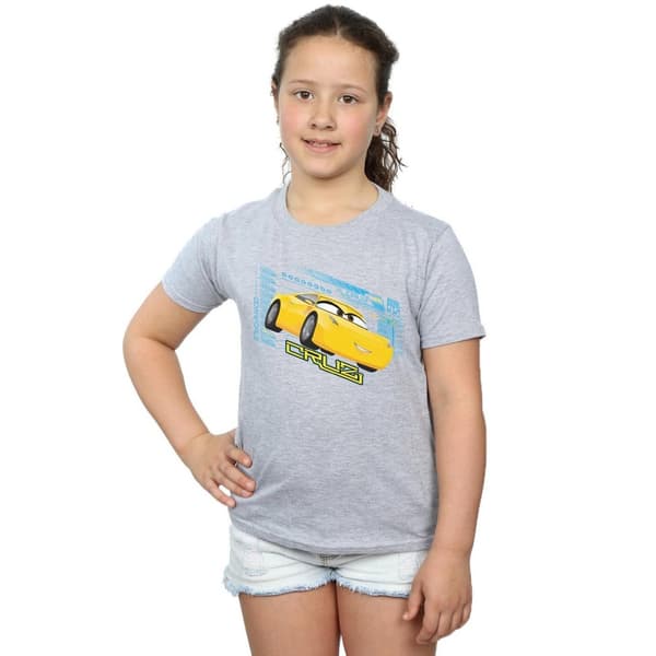 Disney Cars Cruz Ramirez bomulls-T-shirt för flickor