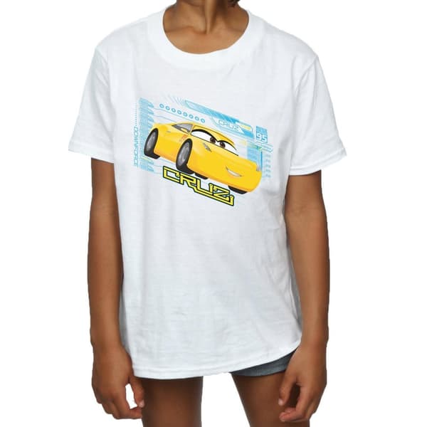 Disney Cars Cruz Ramirez bomulls-T-shirt för flickor