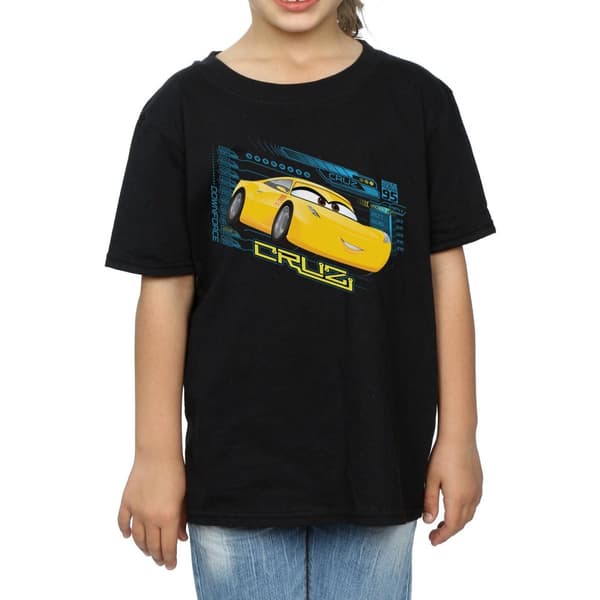 Disney Cars Cruz Ramirez bomulls-T-shirt för flickor