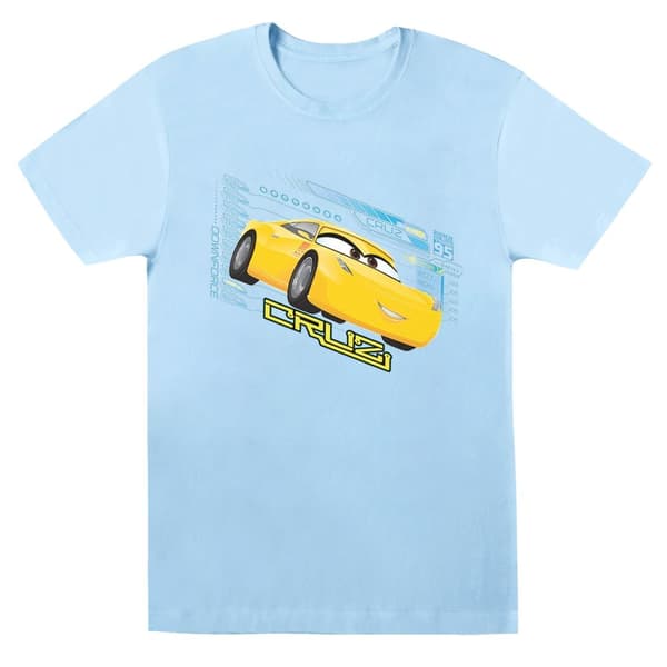 Disney Cars Cruz Ramirez bomulls-T-shirt för flickor