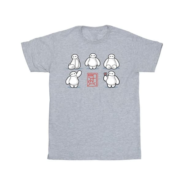 Disney Big Hero 6 Baymax Many Poses T-shirt för pojkar
