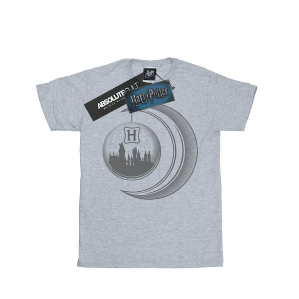 Harry Potter Womens/Ladies Hogwarts Moon Cotton Boyfriend T-Shirt