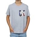 Miniatyrbild 3 av 5: Looney Tunes Pojkar - Pepe Le Pew Face T-shirt med fuskficka