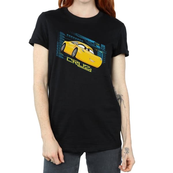 Disney Womens/Ladies Cars Cruz Ramirez Cotton Boyfriend T-Shirt