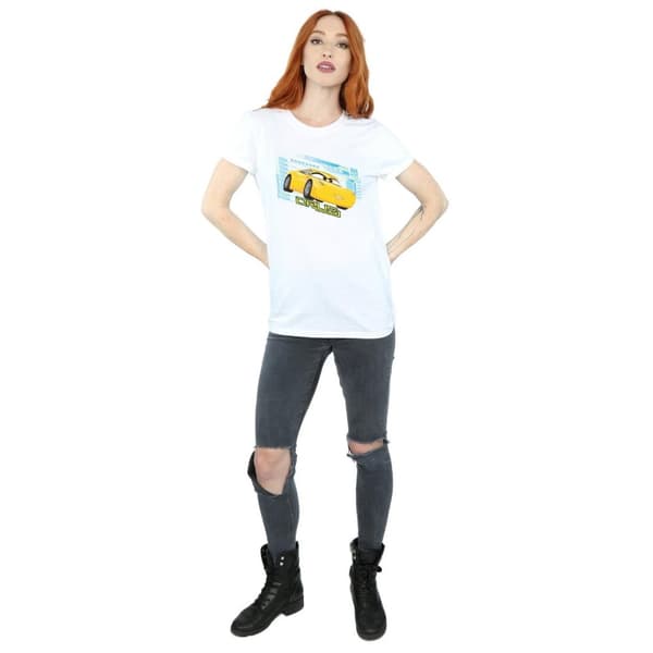 Disney Womens/Ladies Cars Cruz Ramirez Cotton Boyfriend T-Shirt