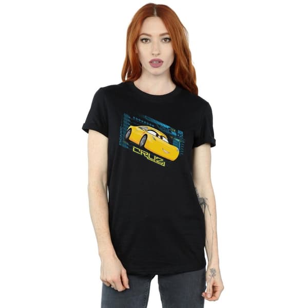 Disney Womens/Ladies Cars Cruz Ramirez Cotton Boyfriend T-Shirt