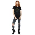 Miniatyrbillede 4 af 5: Harry Potter Womens/Ladies Wingardium Leviosa Spells Charms Cotton Boyfriend T-Shirt
