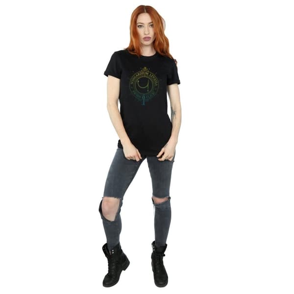 Harry Potter Womens/Ladies Wingardium Leviosa Spells Charms Cotton Boyfriend T-Shirt