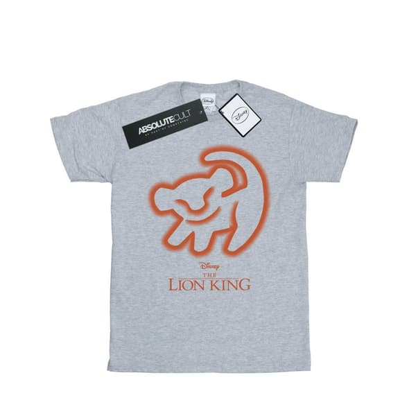 Disney T-shirt med grottmålning från Lejonkungen för herrar