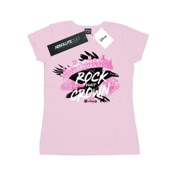 Disney Womens/Ladies The Descendants Rock That Crown Cotton T-Shirt
