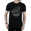Pikkukuva 3 / 5: Harry Potter Mens Buckbeak Line Art T-Shirt