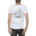 Pikkukuva 3 / 5: Harry Potter Mens Buckbeak Line Art T-Shirt