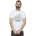 Pikkukuva 2 / 5: Harry Potter Mens Buckbeak Line Art T-Shirt