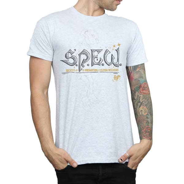 Harry Potter Mens Dobby Elfish Welfare T-Shirt