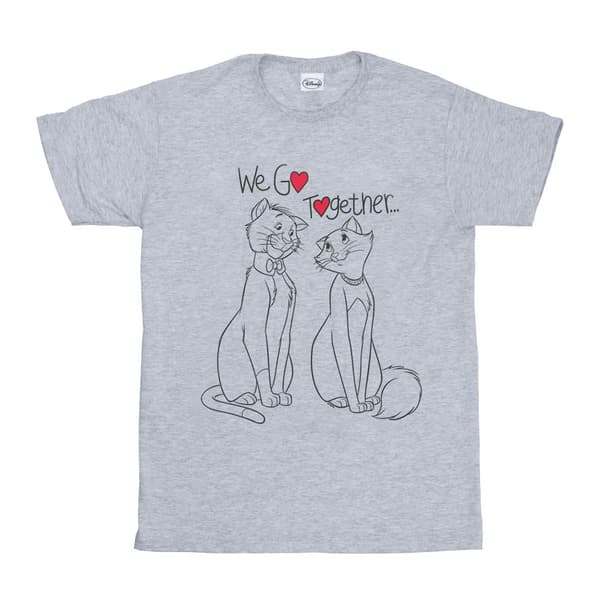 Disney Aristocats We Go Together T-shirt i bomull för flickor