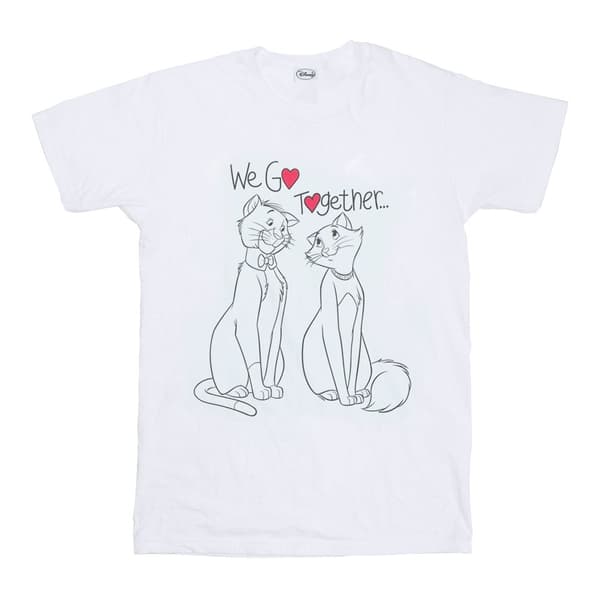 Disney Aristocats We Go Together T-shirt i bomull för flickor