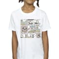 Miniatyrbild 3 av 4: Disney T-shirt i bomull med Chip ´n Dale-teckningar för flickor