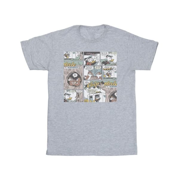 Disney T-shirt i bomull med Chip ´n Dale-teckningar för flickor