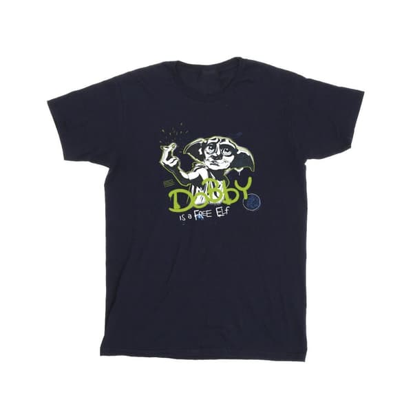 Harry Potter Girls Dobby A Free Elf Cotton T-Shirt