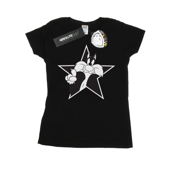 Looney Tunes Dam/Lady Sylvester Mono Star - T-shirt i bomull