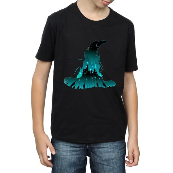 Harry Potter Boys Hogwarts Silhouette T-Shirt