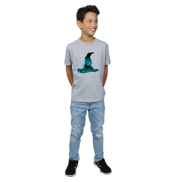 Harry Potter Boys Hogwarts Silhouette T-Shirt
