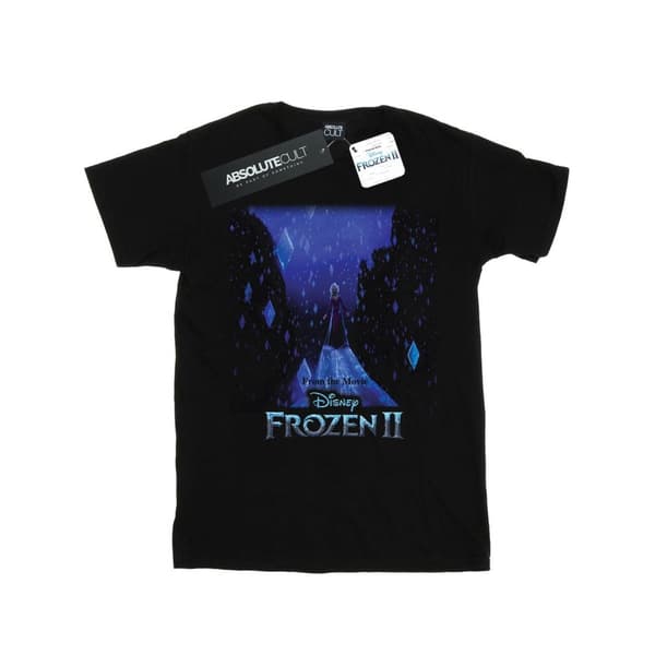 Disney Frozen 2 Elsa - T-shirt i bomull med diamantelement för flickor