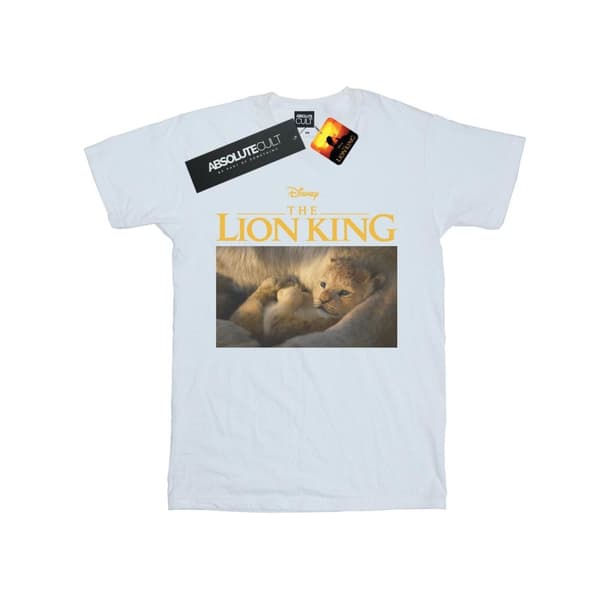 Disney Lejonkungen-film Baby Simba Photo T-shirt för herrar