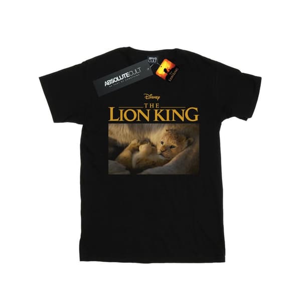 Disney Lejonkungen-film Baby Simba Photo T-shirt för herrar